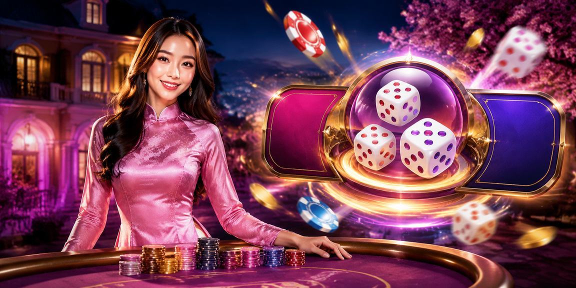 Trò chơi tài xỉu xúc xắc phong cách Đà Lạt với trang phục áo dài truyền thống