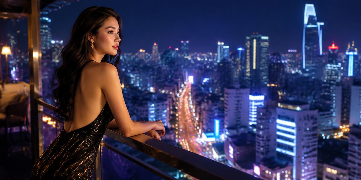 Ánh đèn neon casino trực tuyến Hồ Chí Minh phe18 ban đêm