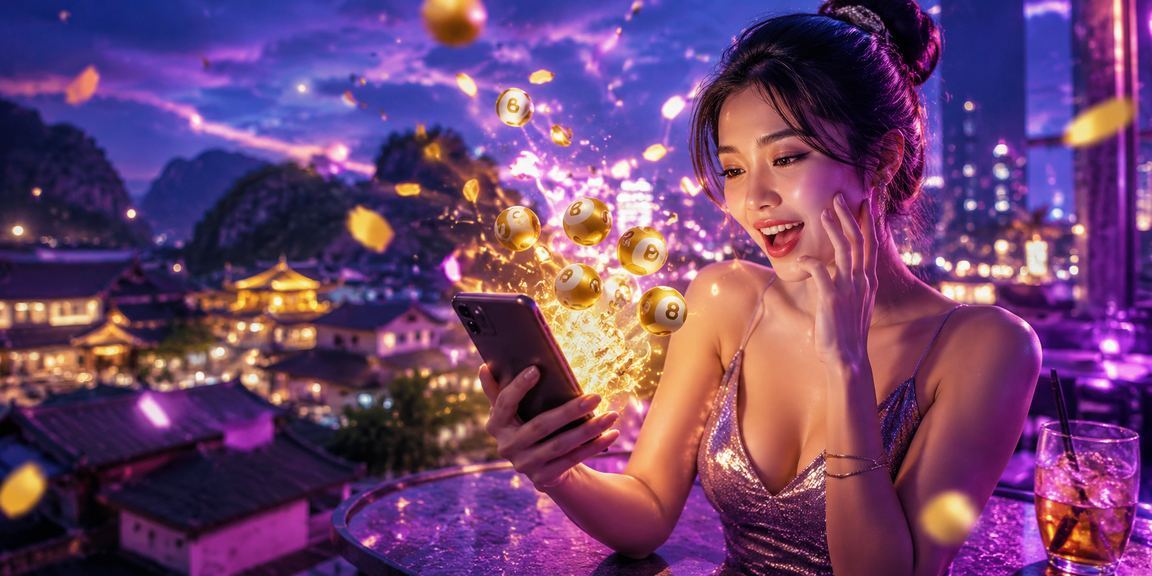 Đèn neon lễ hội Ninh Bình gợi lên không khí sôi động mùa thưởng và xổ số trực tuyến