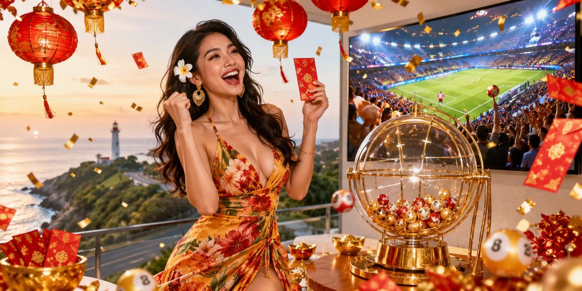 Không khí lễ hội đèn lồng Vũng Tàu gắn liền với trò chơi xổ số may mắn